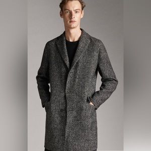 Massimo Dutti - Mid Season Wool Coat - Size 40